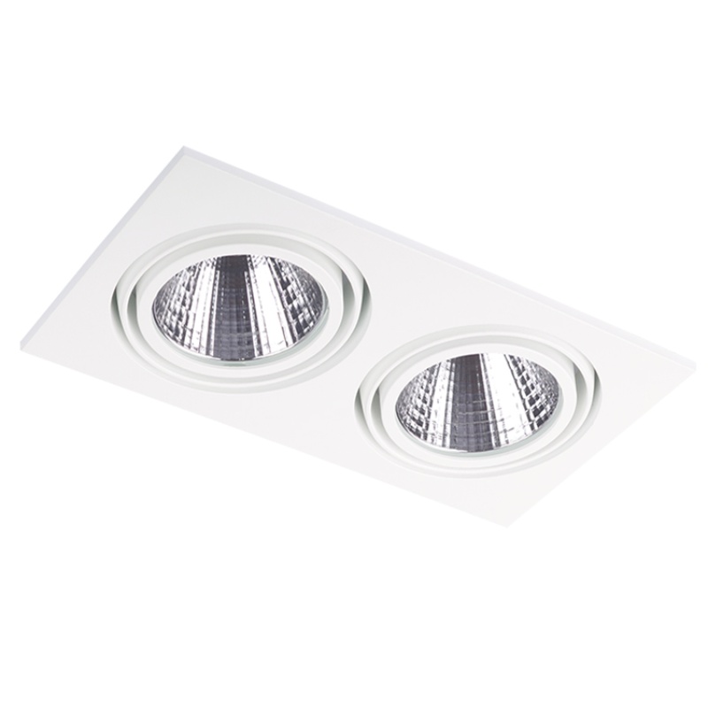 2X27W Rondos Led Recessed Spotlight Double